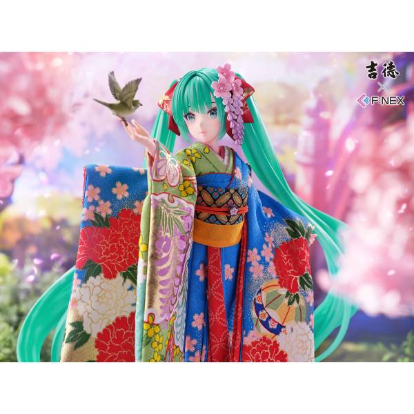 F:NEX: Vocaloid - Hatsune Miku 1/4 Scale - Nihon Ningyou Edition (Limited Edition) [FuRyu / Yoshitoku]