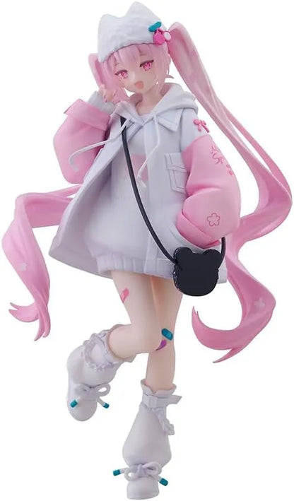 Fuyu Tenitol Sakura Miku Cool Style Petit Figure 7.5 Inches Painted Plastic Model Vendor