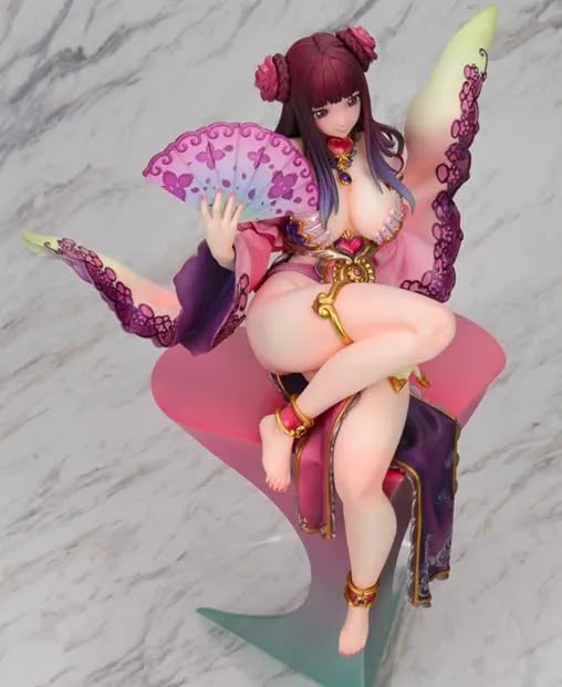 Good Smile Company Three Kingdoms Trading Card Game He Taohou PVC Figure 1/7 Scale