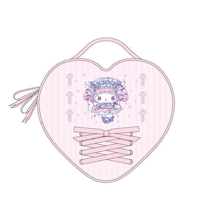 50th Anniversary DOLLY MIX Heart-Shaped Vanity Pouch - My Melody