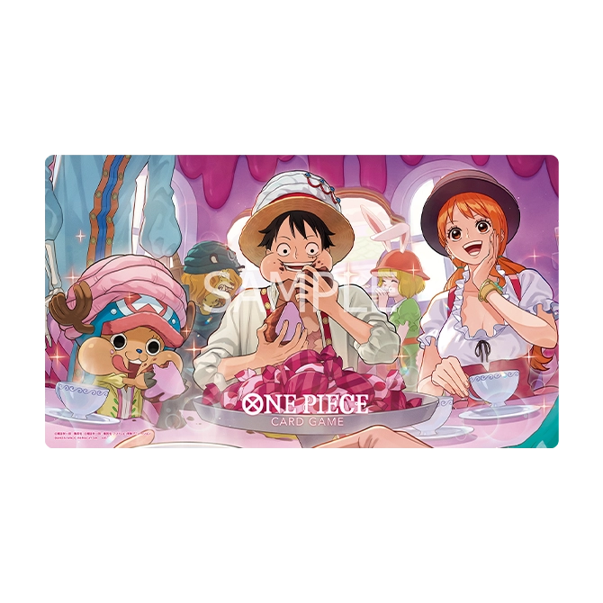 ONE PIECE Official Playmat & Card Set Whole Cake Island Arc