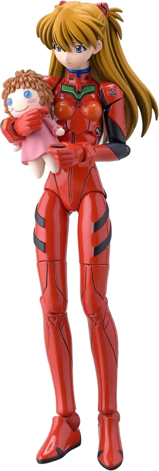 Kaiyodo Revoltech 003 Evangelion Asuka Langley Action Figure