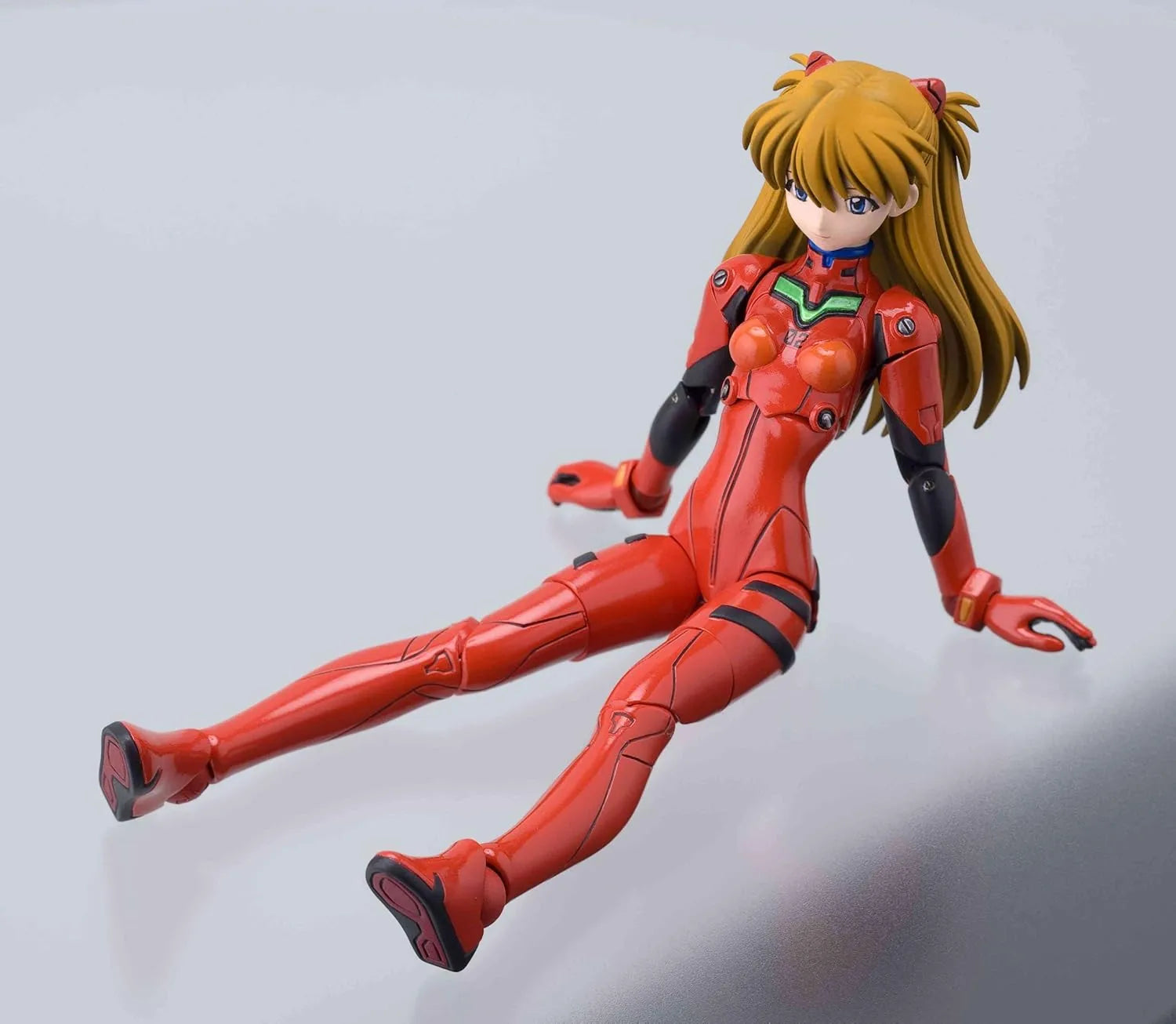 Kaiyodo Revoltech 003 Evangelion Asuka Langley Action Figure