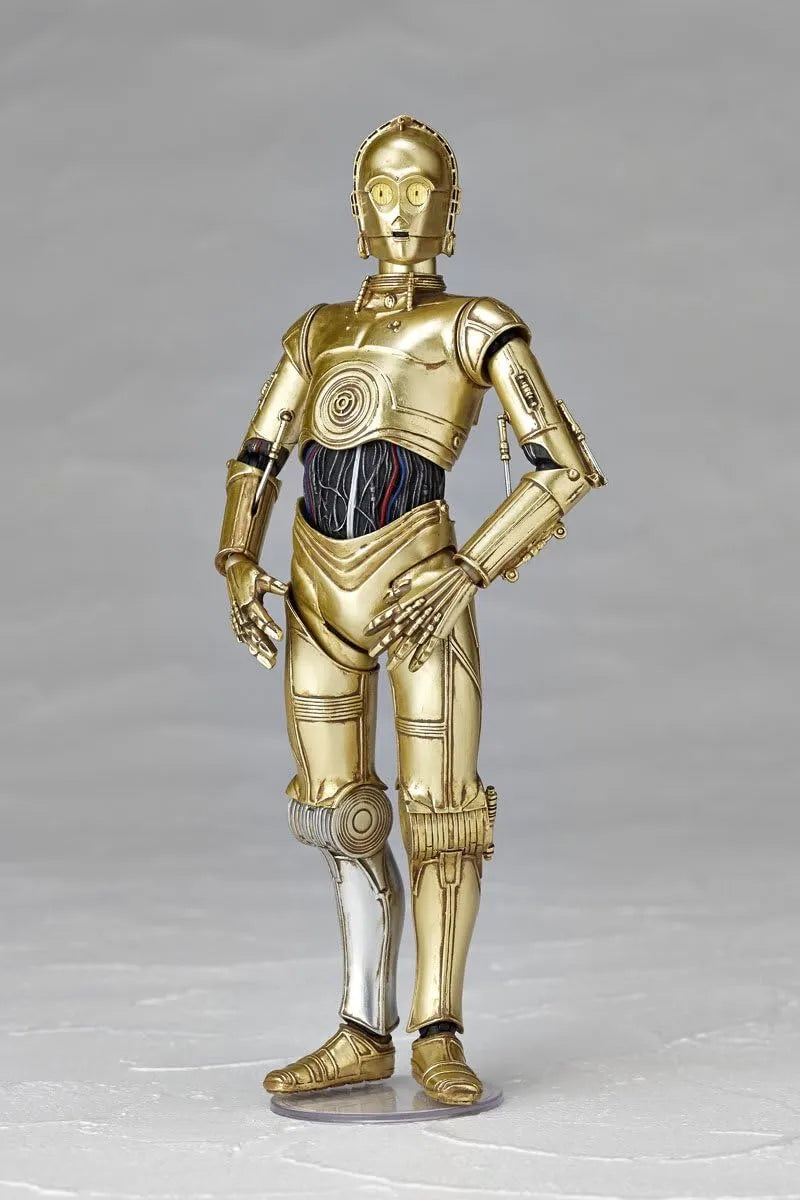 Kaiyodo Star Wars Revoltech C-3PO Action Figure ABS PVC Painted