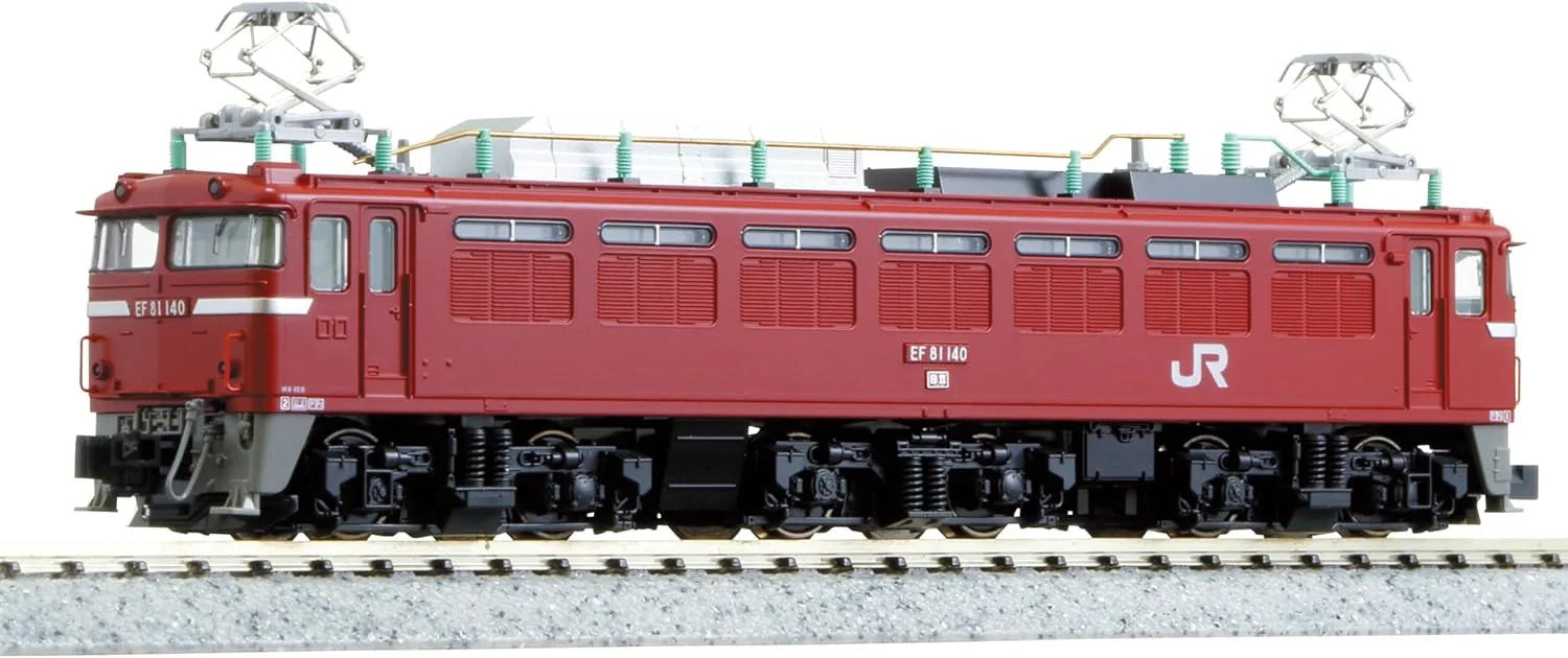 Kato EF81 JR East Japan N-Gauge Electric Train Model with Coupler