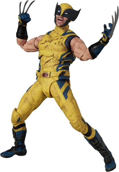 Medicom Toy MAFEX Wolverine Damage Version Action Figure 6.3 Inch