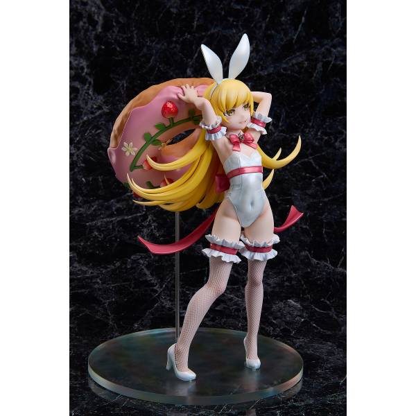 Monogatari Series Shinobu Oshino - White Bunny 1/4 Figure