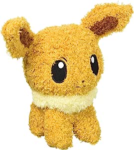SEKIGUCHI Pokemon Fluffy Plush Doll Eevee- Japan Figure Store - #1 Bring To You The Best Japanese Goods