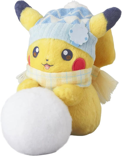 Pokemon Pikachu and Yuki Plush Toy Soft Original Collectible