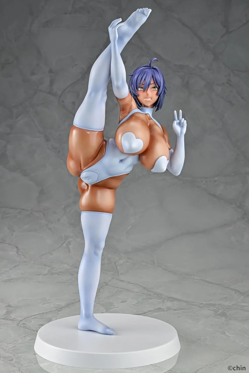 Q-six Tanning Ver 1/5 Scale PVC Pre-painted Complete Figure by Q-six