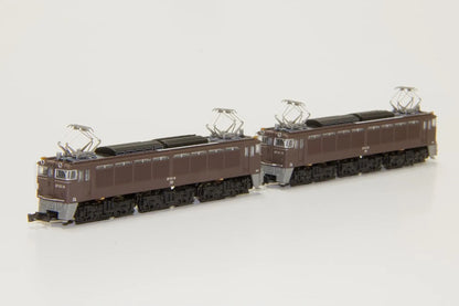 Rokuhan EF63 Type Brown Double Row Z Gauge Electric Locomotive