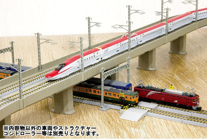 Rokuhan Z Gauge Double Track Elevated Railway Model Set R095