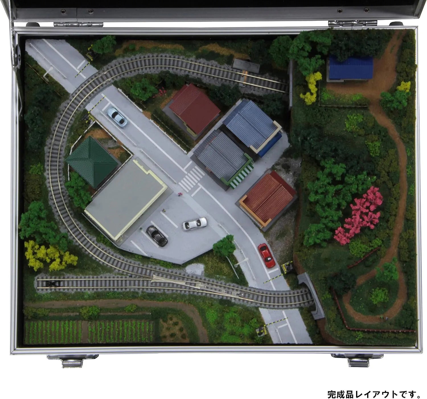 Rokuhan Z Gauge Mini Trunk Tunnel Layout S063-1 Railway Model