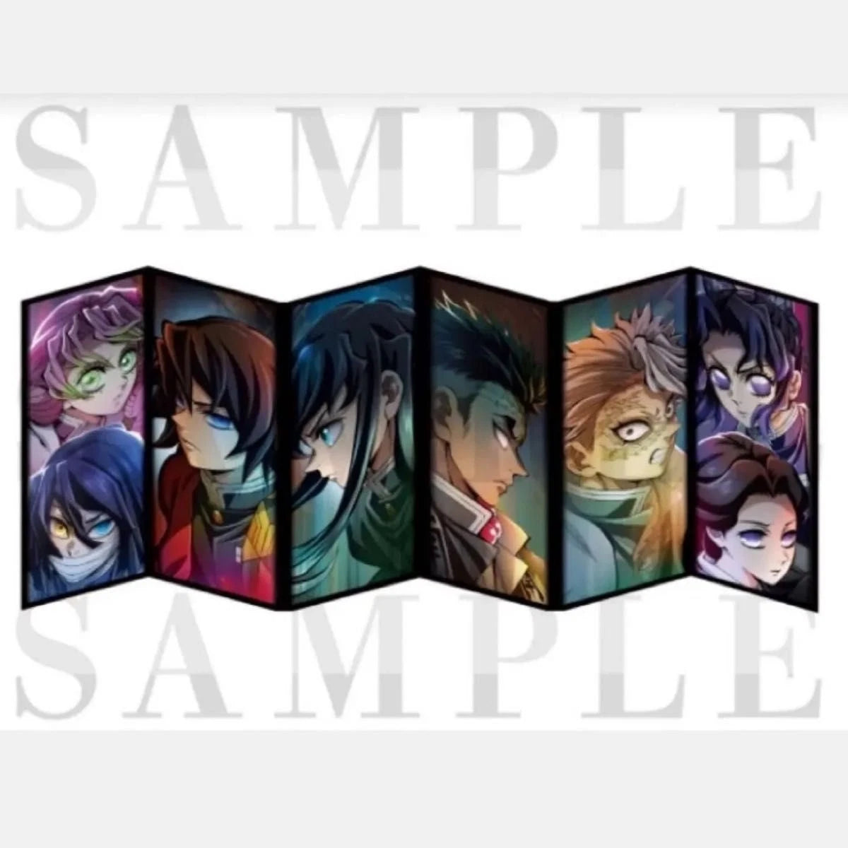 Demon Slayer Infinity Castle Arc – Mini Folding Screen