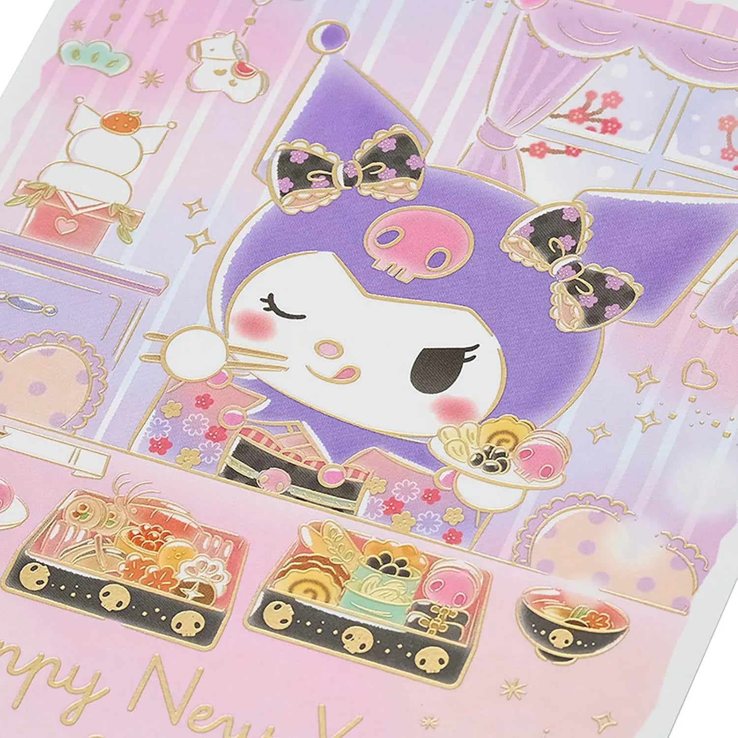 Sanrio New Year 2026 Kurumi Osechi Postcard JNP 11-6 245241 Vendor
