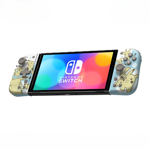 Hori Nintendo Switch Pocket Monster Grip Controller w/Rapid Fire & Hold Fit Pikachu & Mimikyu- Japan Figure Store - #1 Bring To You The Best Japanese Goods