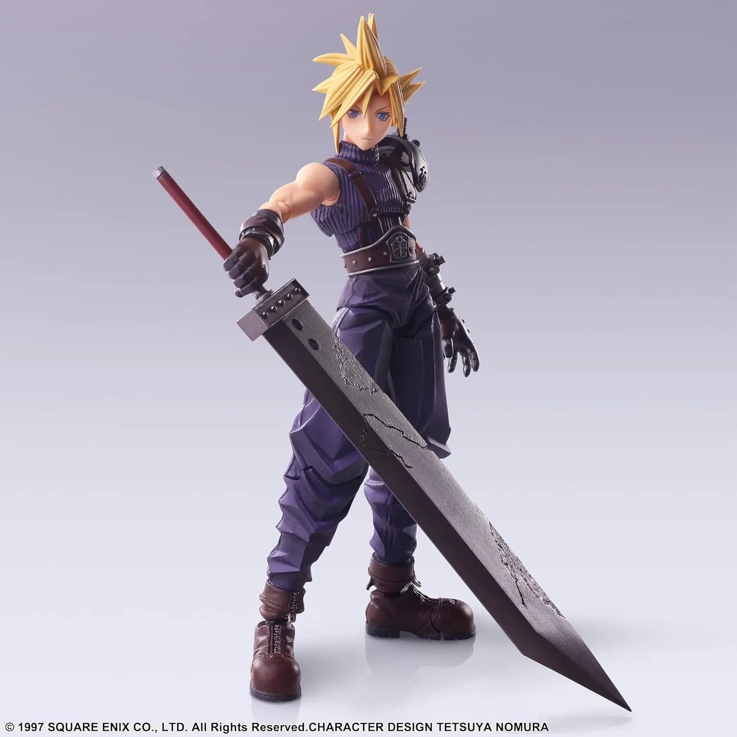 Square Enix Final Fantasy VII Cloud Strike PVC Pre-Painted Figure