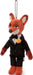 Takara Tomy Arts Disney Zootopia Nick Wilde Tuxedo Ball Chain Mascot Toy Takara Tomy A R T S
