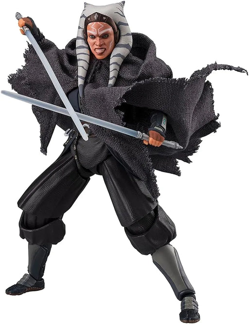 Tamashii Nations Asoka Tano Star Wars Action Figure PVC ABS