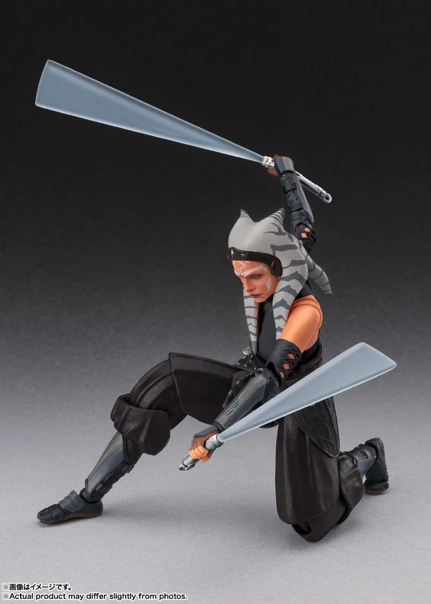 Tamashii Nations Asoka Tano Star Wars Action Figure PVC ABS