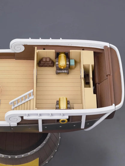 Tamashii Nations Chogokin Going Merry Ship Model Figure Collectible