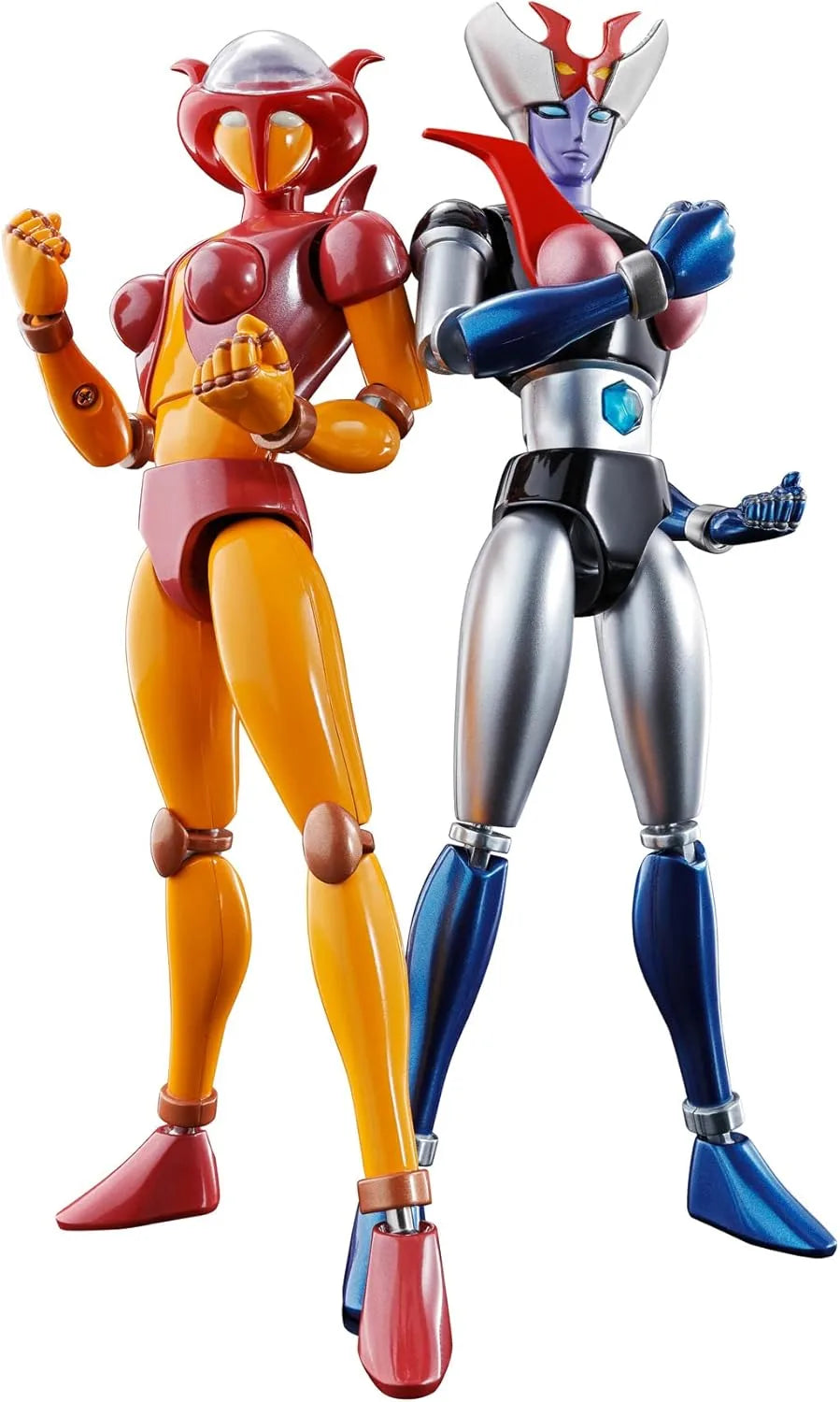 Tamashii Nations Mazinger Z Aphrodai A vs Minerva X Figure 6.3in