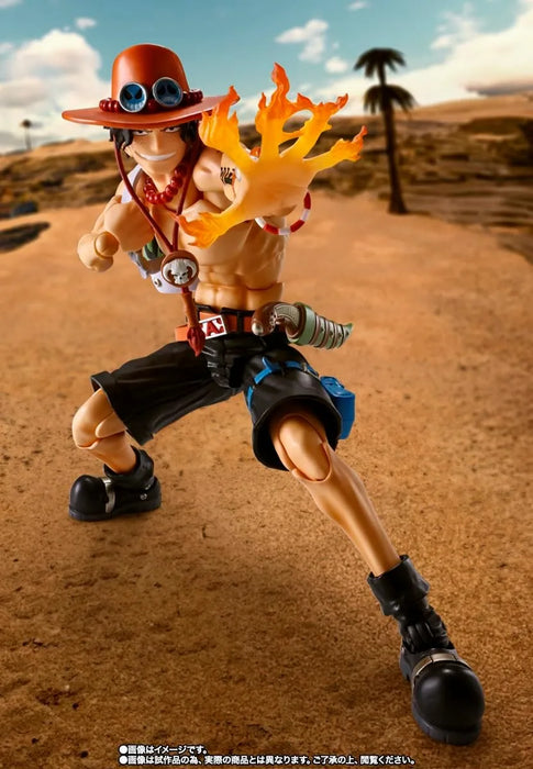 Tamashii Nations One Piece Portgas D Ace Fire Fist Action Figure