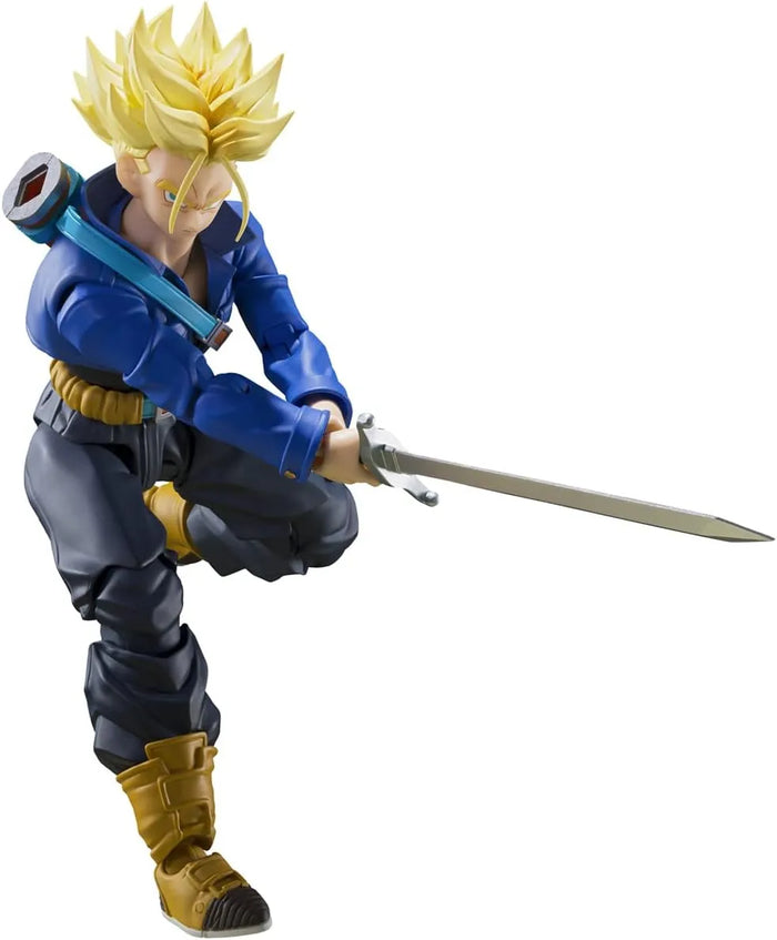 Tamashii Nations S.H. Figuarts Dragon Ball Z Super Saiyan Trunks 5.5in