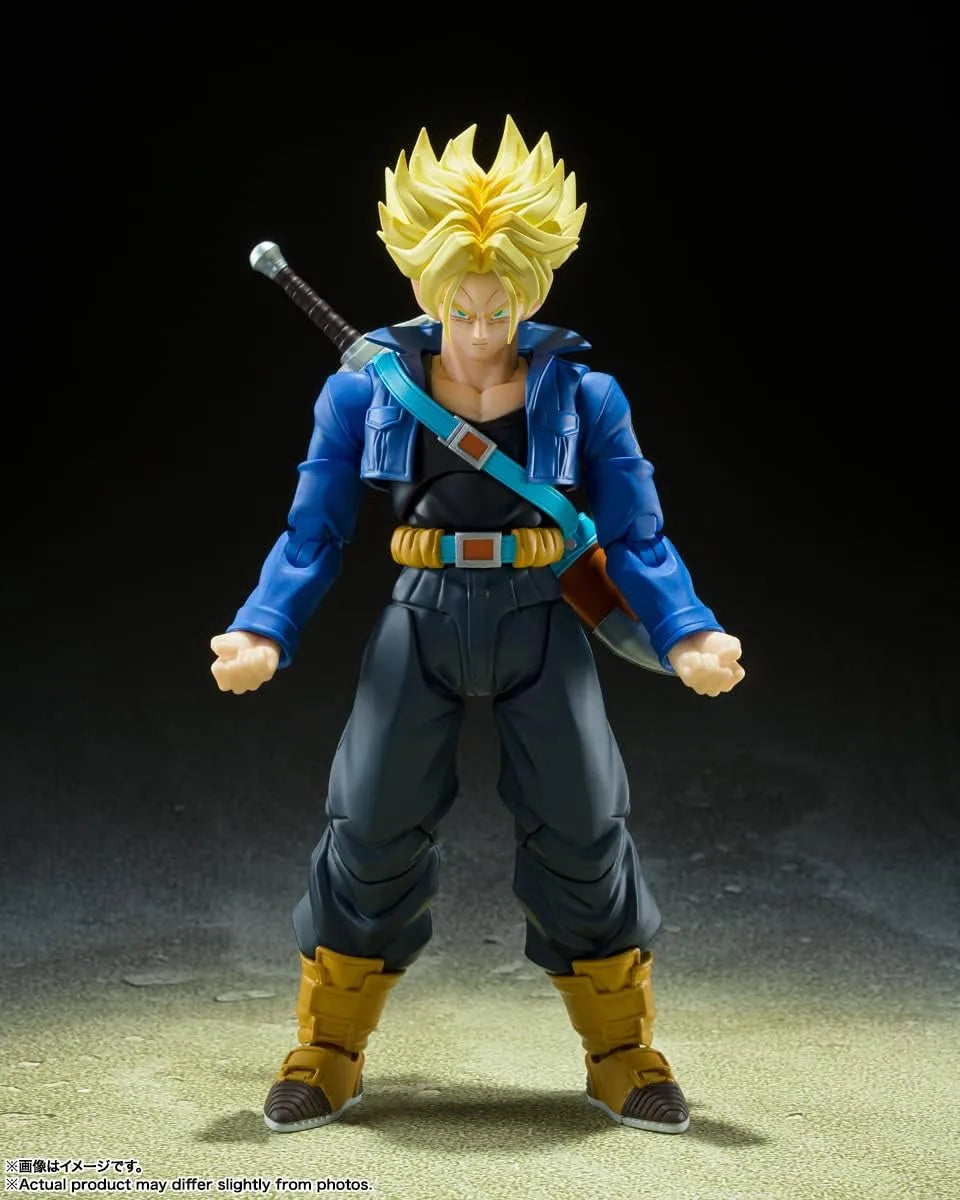 Tamashii Nations S.H. Figuarts Dragon Ball Z Super Saiyan Trunks 5.5in