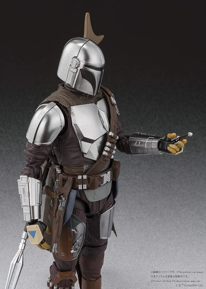 Tamashii Nations S.H. Figuarts Star Wars Mandalorian Beskar Armor Figure 6in