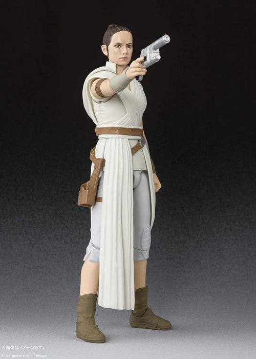Tamashii Nations Star Wars Rey and D-O Figure PVC ABS 5.7 Inch