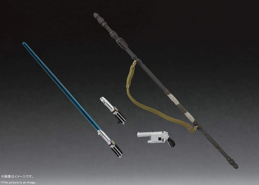 Tamashii Nations Star Wars Rey and D-O Figure PVC ABS 5.7 Inch