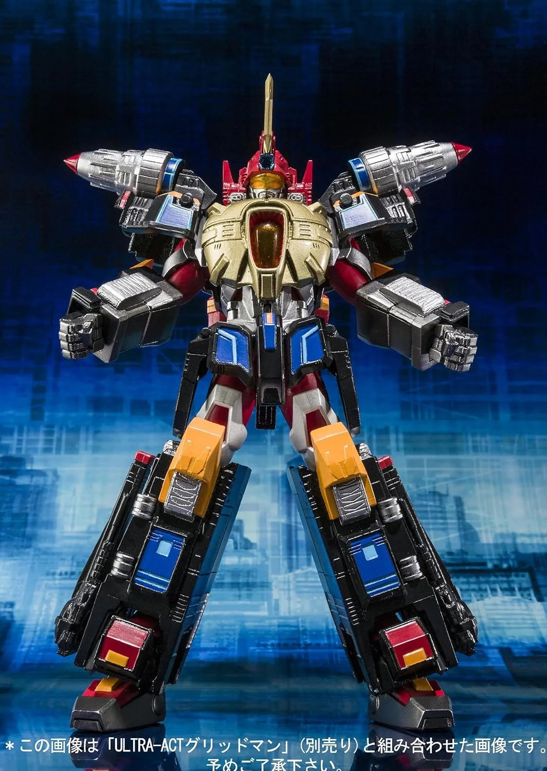 Tamashii Nations Ultra-Act Thunder Gridman Action Figure Collectible