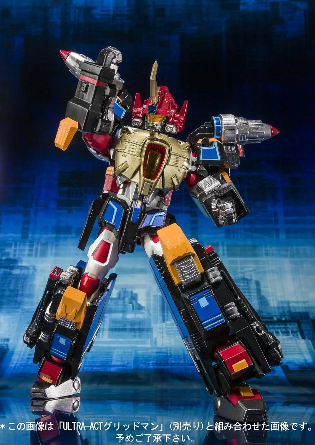 Tamashii Nations Ultra-Act Thunder Gridman Action Figure Collectible