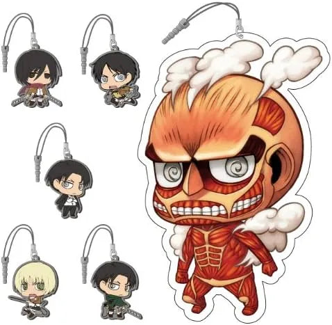 Union Creative Attack on Titan Chimi Earphone Jack Accessories Set