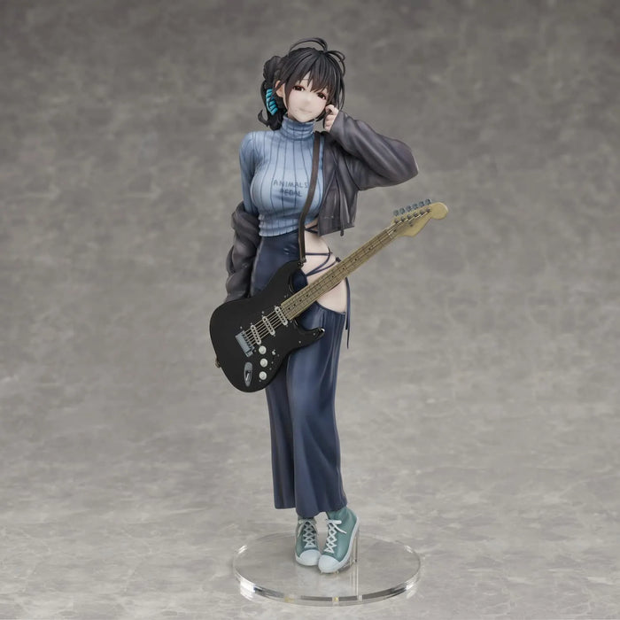 Union Creative Hitomio Shuroku Guitar Little Sister Mei Figure PVC ABS