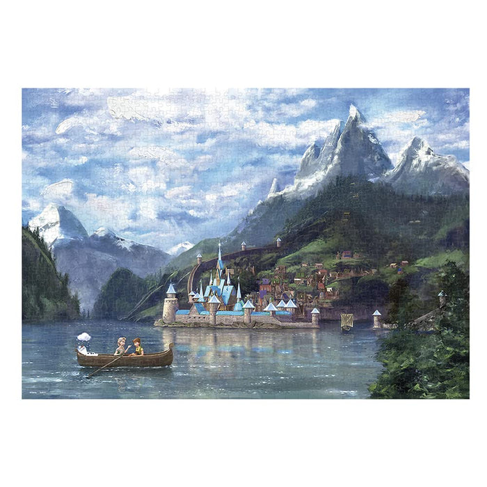 TENYO D1000-088 Jigsaw Puzzle Disney Frozen Boating In Arendelle 1000 Pieces- Japan Figure Store - #1 Bring To You The Best Japanese Goods