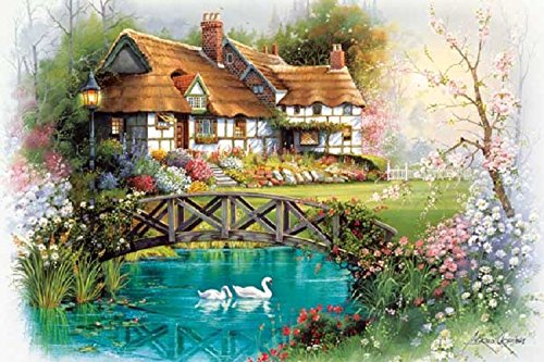 APPLEONE Jigsaw Puzzle 1000-774 Andres Orpinas Beautiful Swan 1000 Pieces- Japan Figure Store - #1 Bring To You The Best Japanese Goods