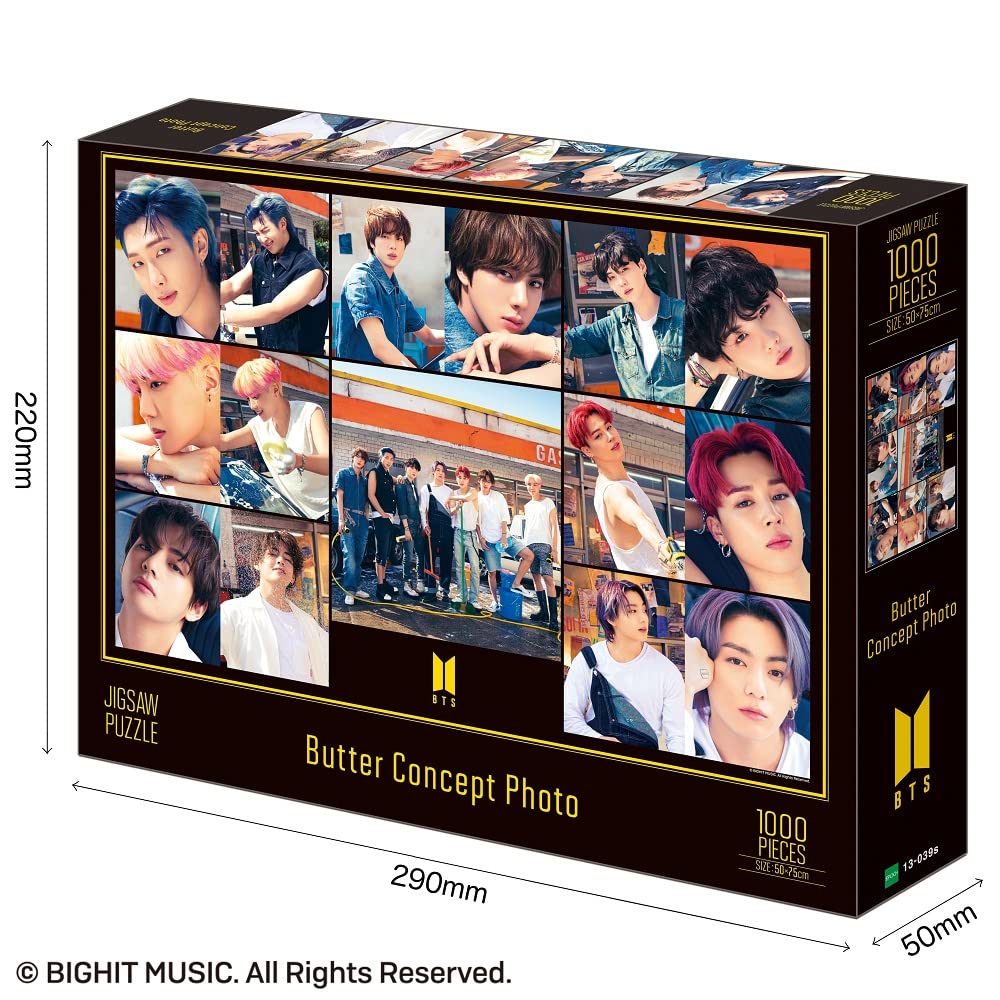 EPOCH 13-039S Jigsaw Puzzle Bts Butter Concept Photo 1000 Pieces- Japan Figure Store - #1 Bring To You The Best Japanese Goods