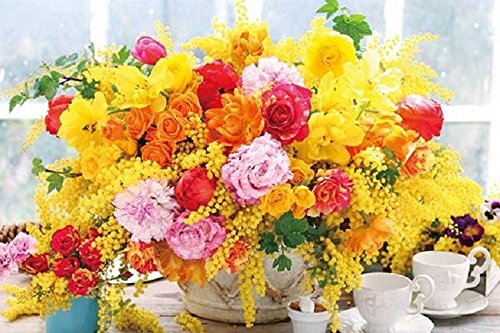 APPLEONE Jigsaw Puzzle 1000-778 Flower Art Grace Of Mimosa 1000 Pieces- Japan Figure Store - #1 Bring To You The Best Japanese Goods
