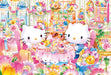 BEVERLY Jigsaw Puzzle 31-482 Hello Kitty Afternoon Tea Flower House 1000 Pieces- Japan Figure Store - #1 Bring To You The Best Japanese Goods