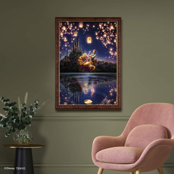 Tenyo 1000pc Rapunzel Glowing Puzzle 51x73.5cm- Japan Figure Store - #1 Bring To You The Best Japanese Goods