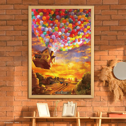 Tenyo 1000pc Jigsaw Puzzle Promised Land Grandpa Carl's Flying House 51x73.5cm- Japan Figure Store - #1 Bring To You The Best Japanese Goods