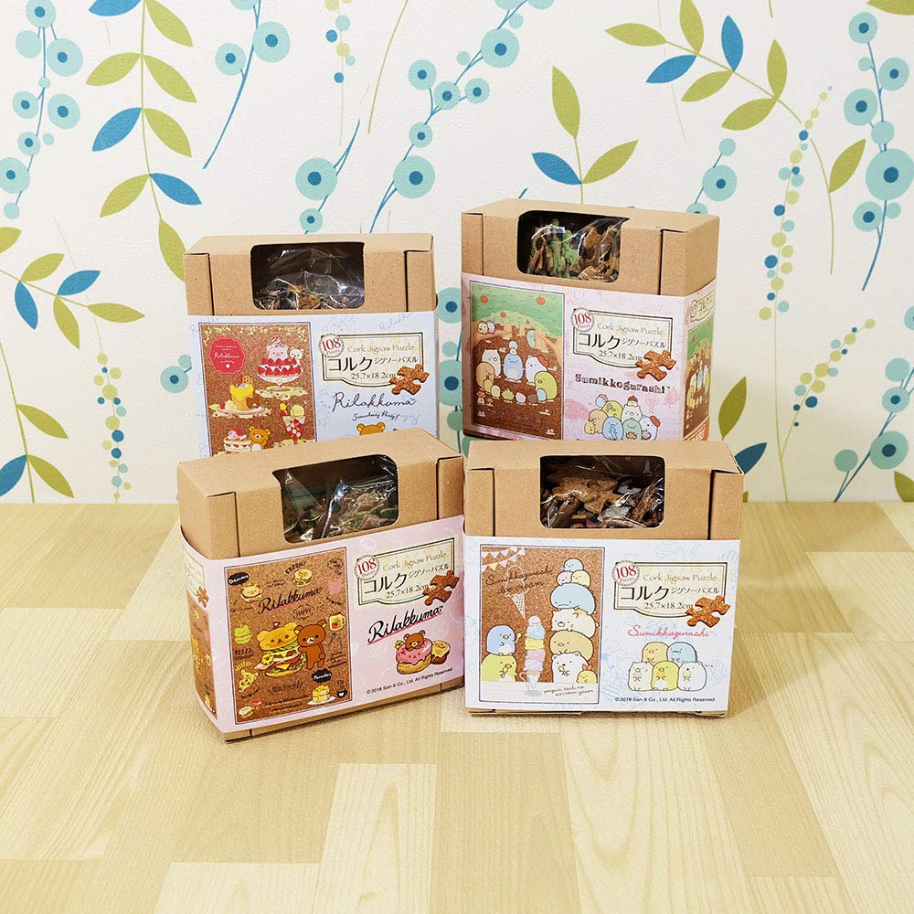 Beverly Jigsaw Puzzle 108-825 Cork Jigsaw Puzzle Rilakkuma Deli (108 Pieces) Rilakkuma Puzzle- Japan Figure Store - #1 Bring To You The Best Japanese Goods