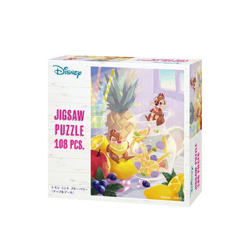 Tenyo 108Pc Disney Chip & Dale Jigsaw Puzzle 18.2X25.7Cm Japan- Japan Figure Store - #1 Bring To You The Best Japanese Goods