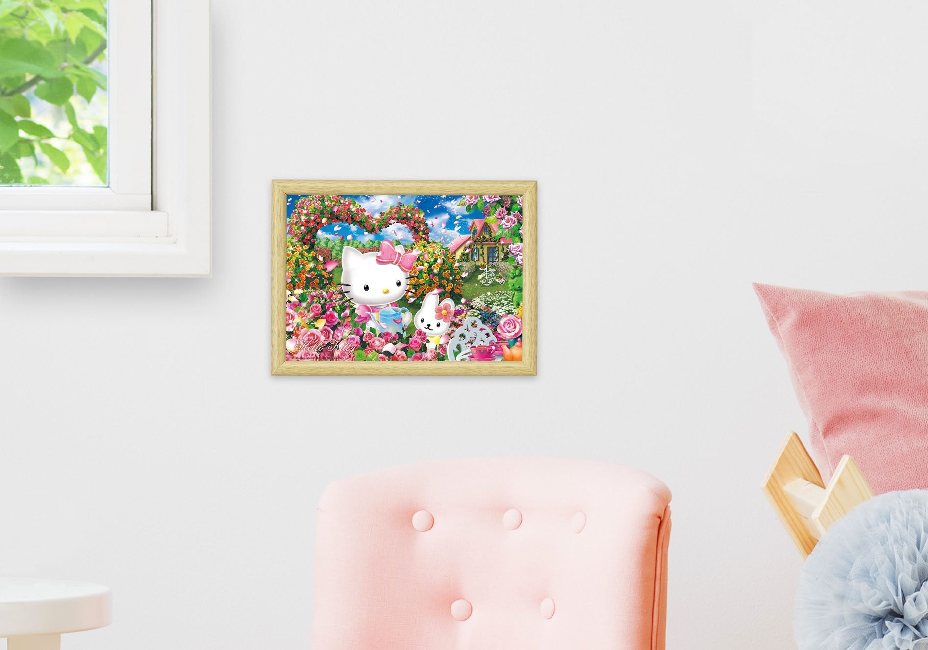 Beverly Jigsaw Puzzle 108-820 Hello Kitty Rose Garden (108 Pieces) Hello Kitty Puzzle- Japan Figure Store - #1 Bring To You The Best Japanese Goods