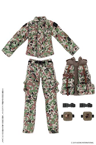 AZONE Pic260-Sdf 1/12 Piconeemo S Camouflaged Clothes & Bulletproof Jacket Sdf Color- Japan Figure Store - #1 Bring To You The Best Japanese Goods