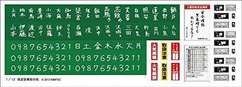 1/12 Little Armory Ld013 Designated Defense School's Desk Plastic Model