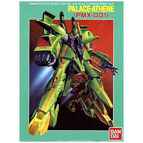 BANDAI Z Gundam No.37 Pmx-001 Palace Athne 1/144 Scale Kit- Japan Figure Store - #1 Bring To You The Best Japanese Goods