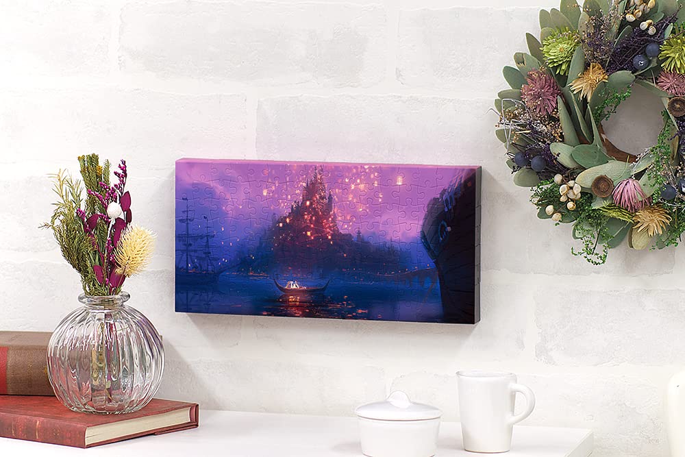 120 Piece Jigsaw Puzzle Disney Princess Castle -Rapunzel- [Canvas Puzzle]- Japan Figure Store - #1 Bring To You The Best Japanese Goods